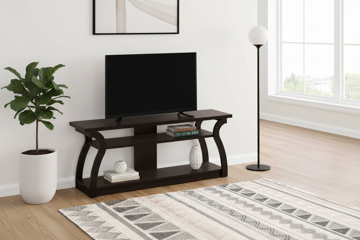 TV STAND - 60"L / ESPRESSO