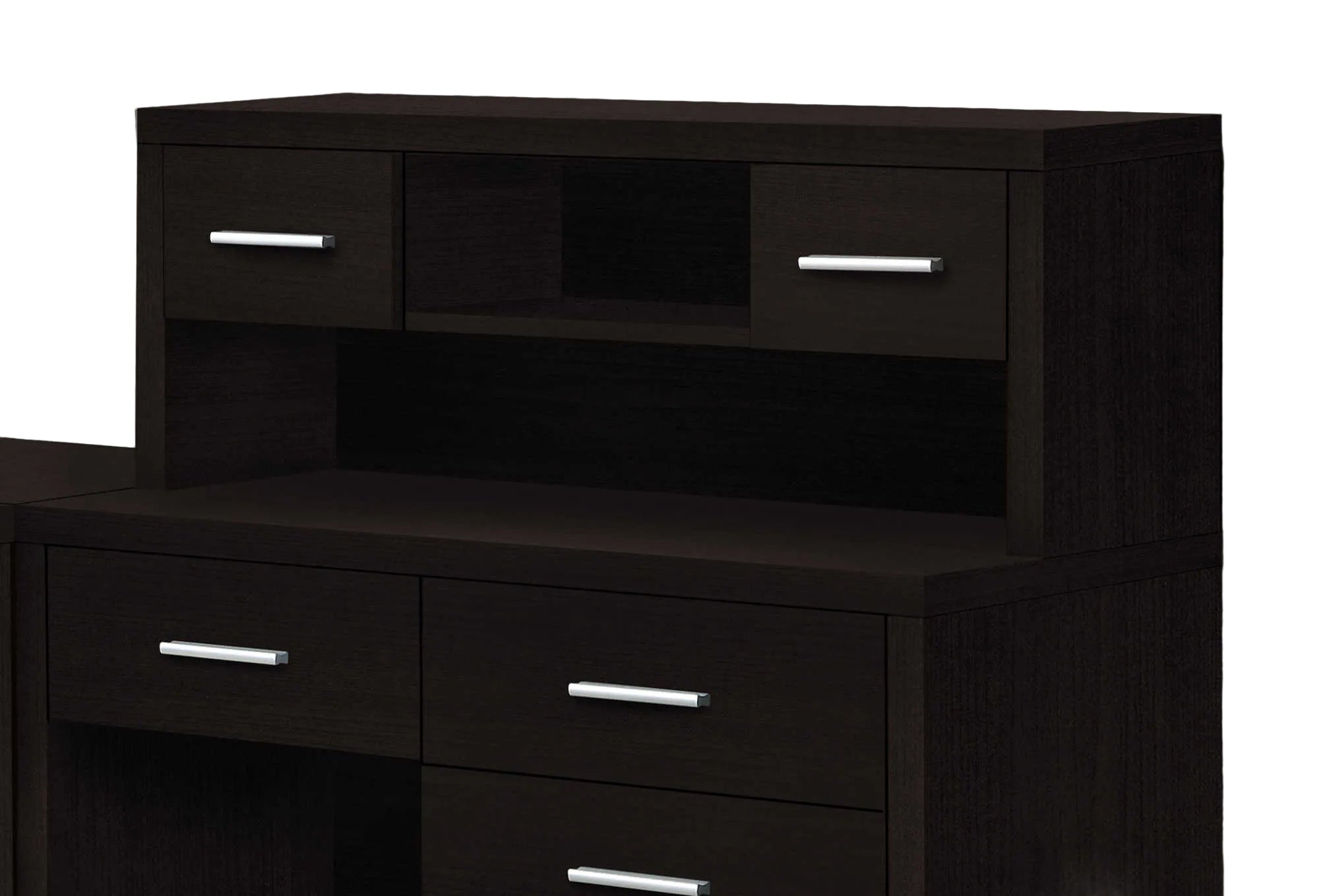 COMPUTER DESK - ESPRESSO LEFT OR RIGHT FACING CORNER