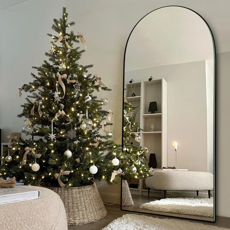 Sofia Black Frame Mirror 80"