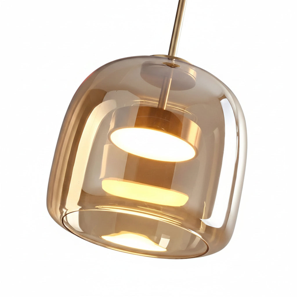 Nordic Glass LED Pendant Light