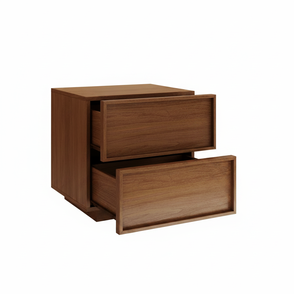 Noma Nightstand with 2 Drawers (Set of 2)