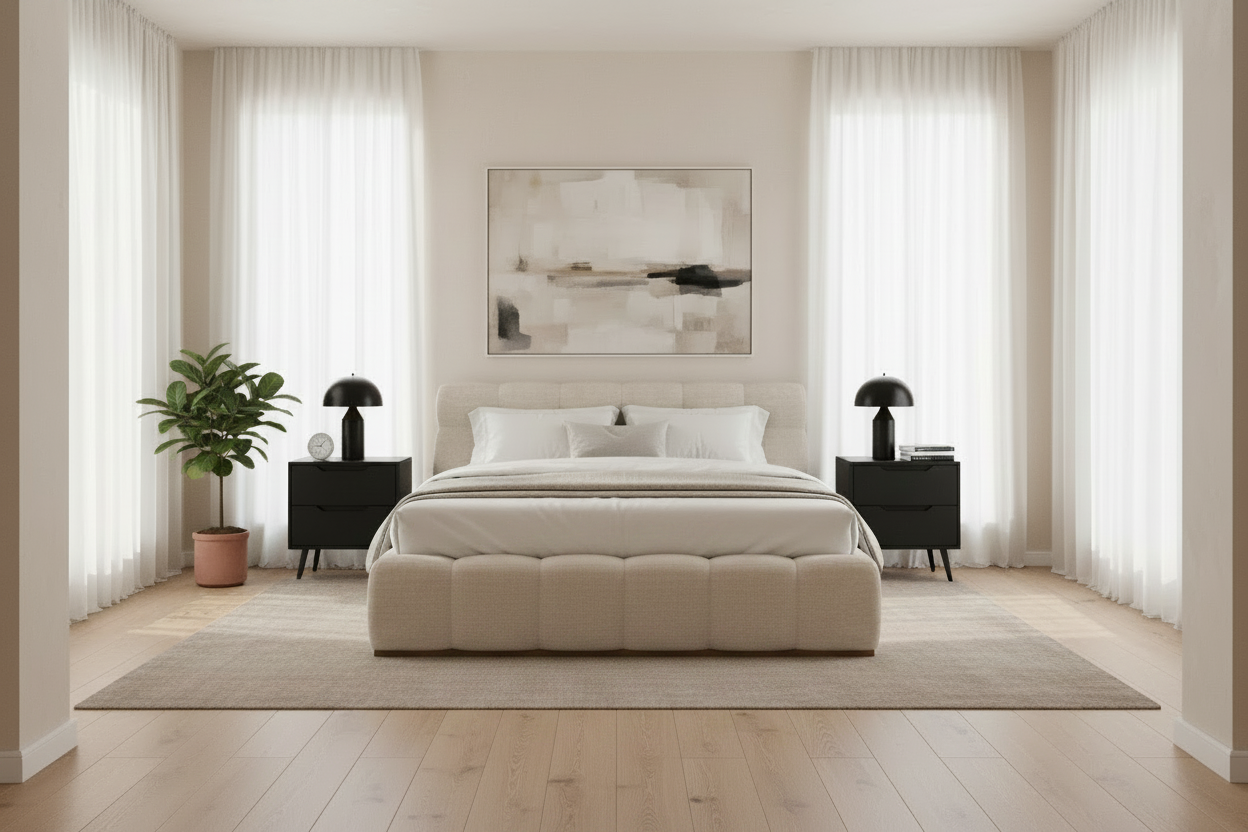 Pasha Modern Bedroom Set – 5 Pcs