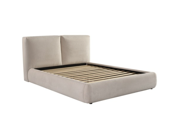 Calla Queen Bed Frame - Beige