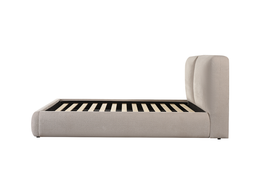 Calla Queen Bed Frame - Beige