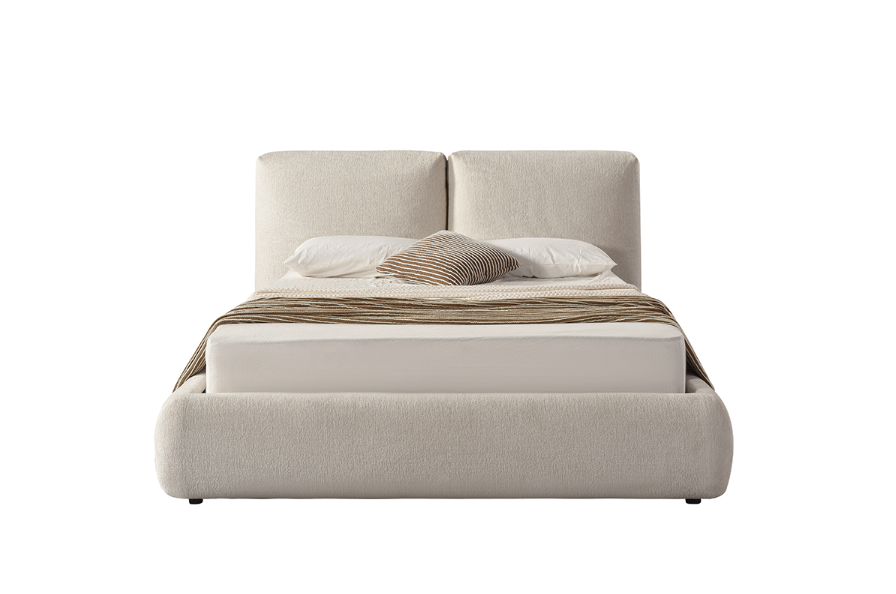 Calla Queen Bed Frame - Beige