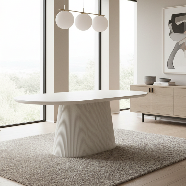Table à manger ronde Tovas