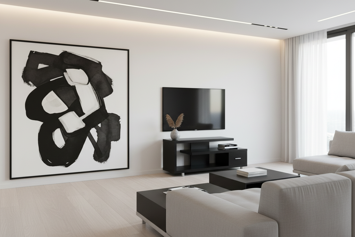 TV STAND - 60"L / ESPRESSO WITH 1 DRAWER