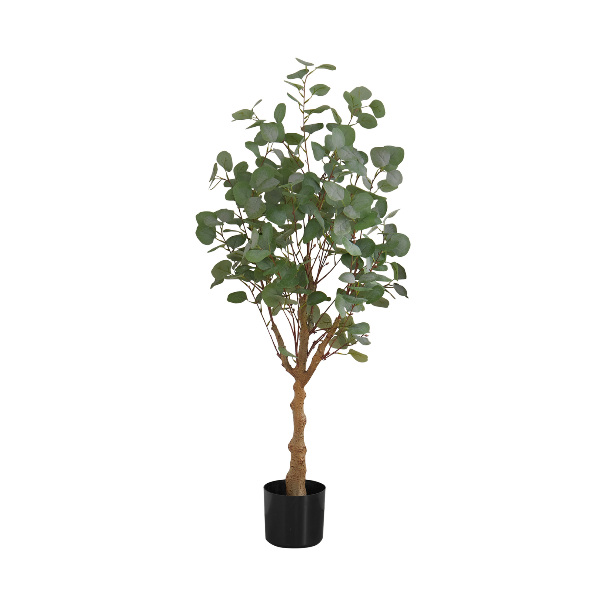 PLANTE ARTIFICIELLE - 46"H / ARBRE D'EUCALYPTUS D'INTÉRIEUR / POT DE 5"