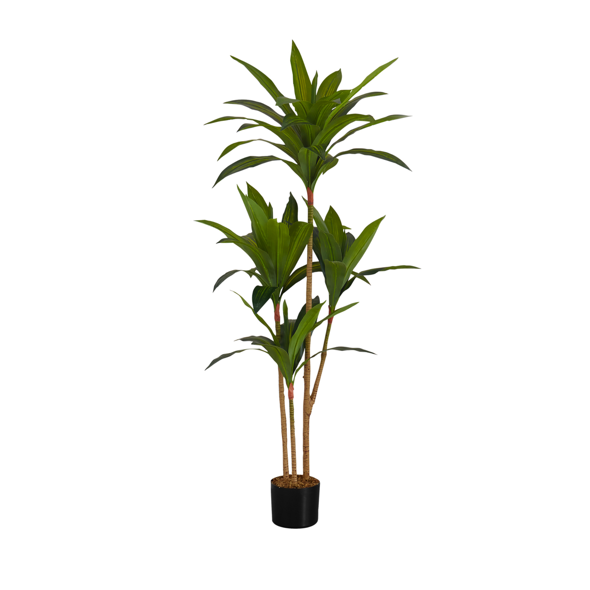 PLANTE ARTIFICIELLE - 130 cm H / DRACAENA D'INTÉRIEUR EN POT DE 12,7 cm