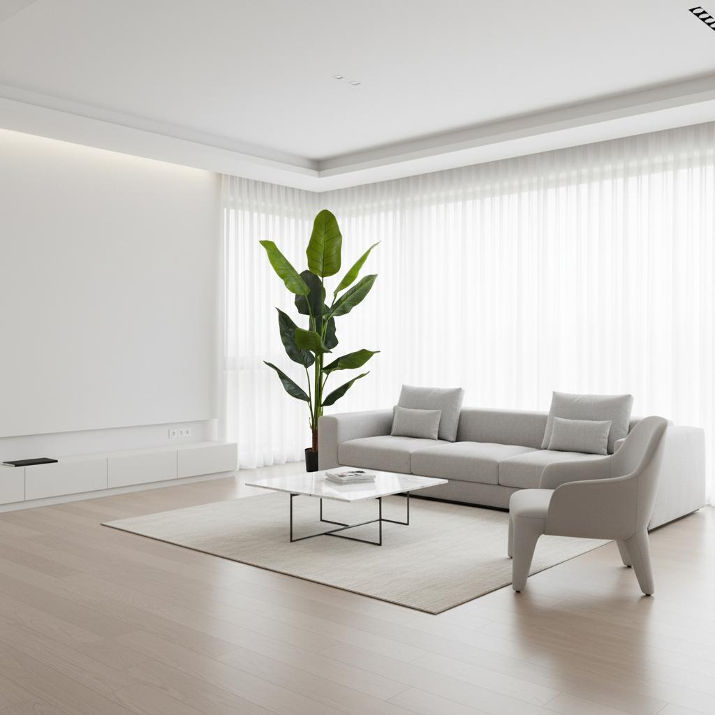 PLANTE ARTIFICIELLE - 150 cm H / STRELITZIA D'INTÉRIEUR EN POT DE 12,7 cm