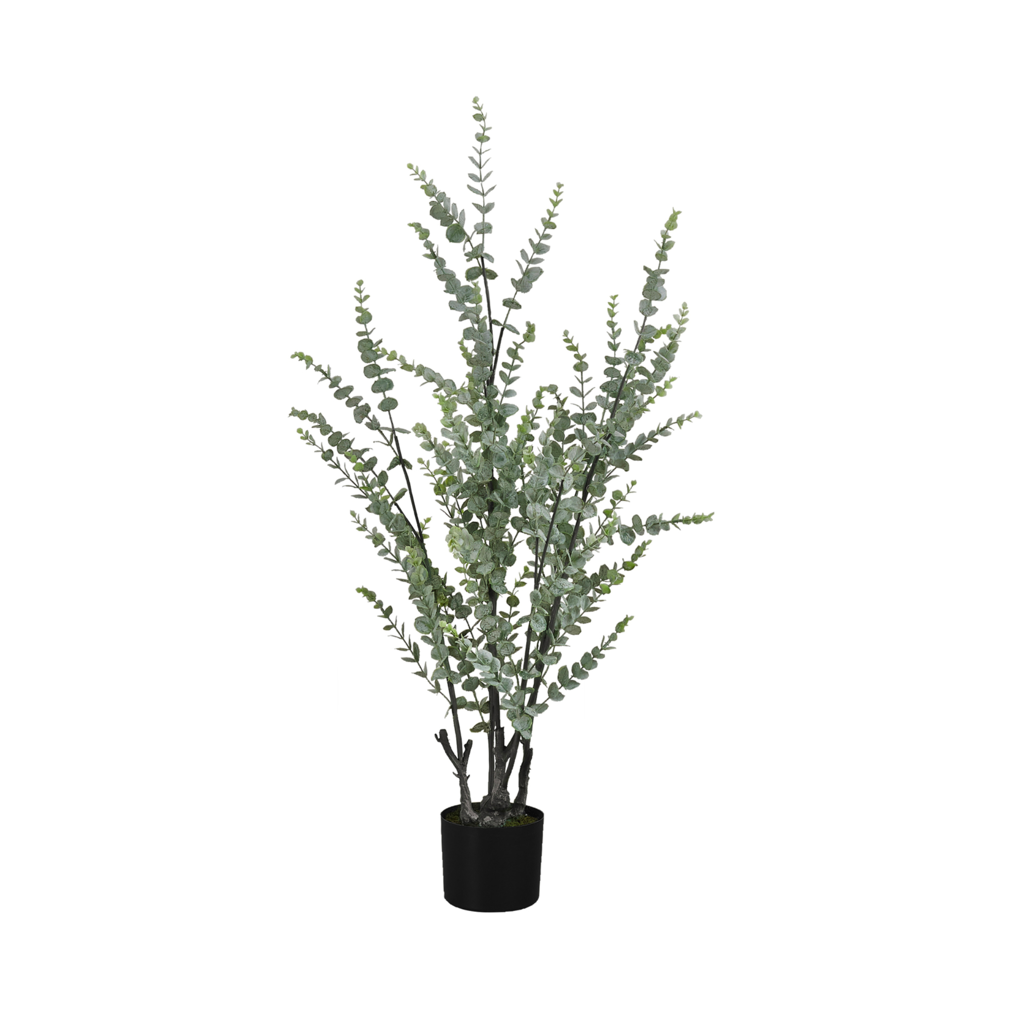 PLANTE ARTIFICIELLE - 89 cm H / EUCALYPTUS D'INTÉRIEUR EN POT DE 12,7 cm
