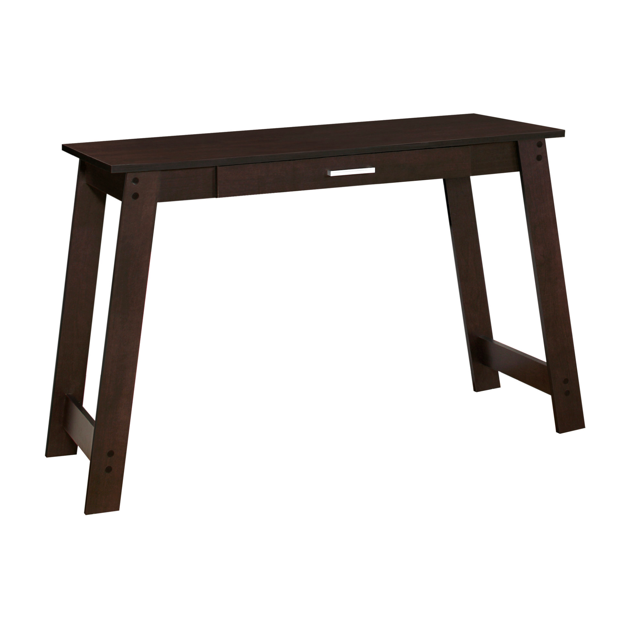 COMPUTER DESK - 42"L / ESPRESSO WITH A STORAGE DRAWER