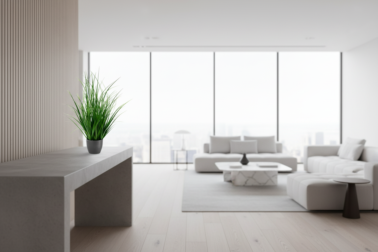 ARTIFICIAL PLANT - 23"H / INDOOR GRASS IN A 4" POT