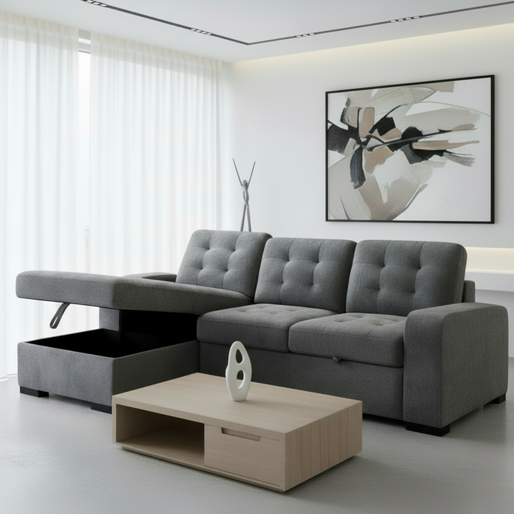 IF-9050 LHF Sofa Bed Sectional