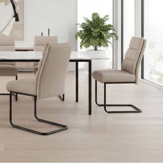 Chaise de salle à manger Brodi, lot de 2