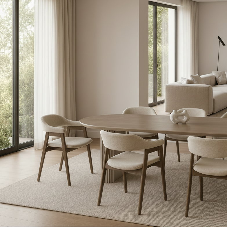 Arco Mid-Century Dining Chairs — Set of 2