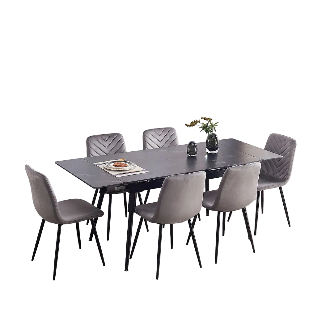 7Pc Dining Set T-1817 C-1817