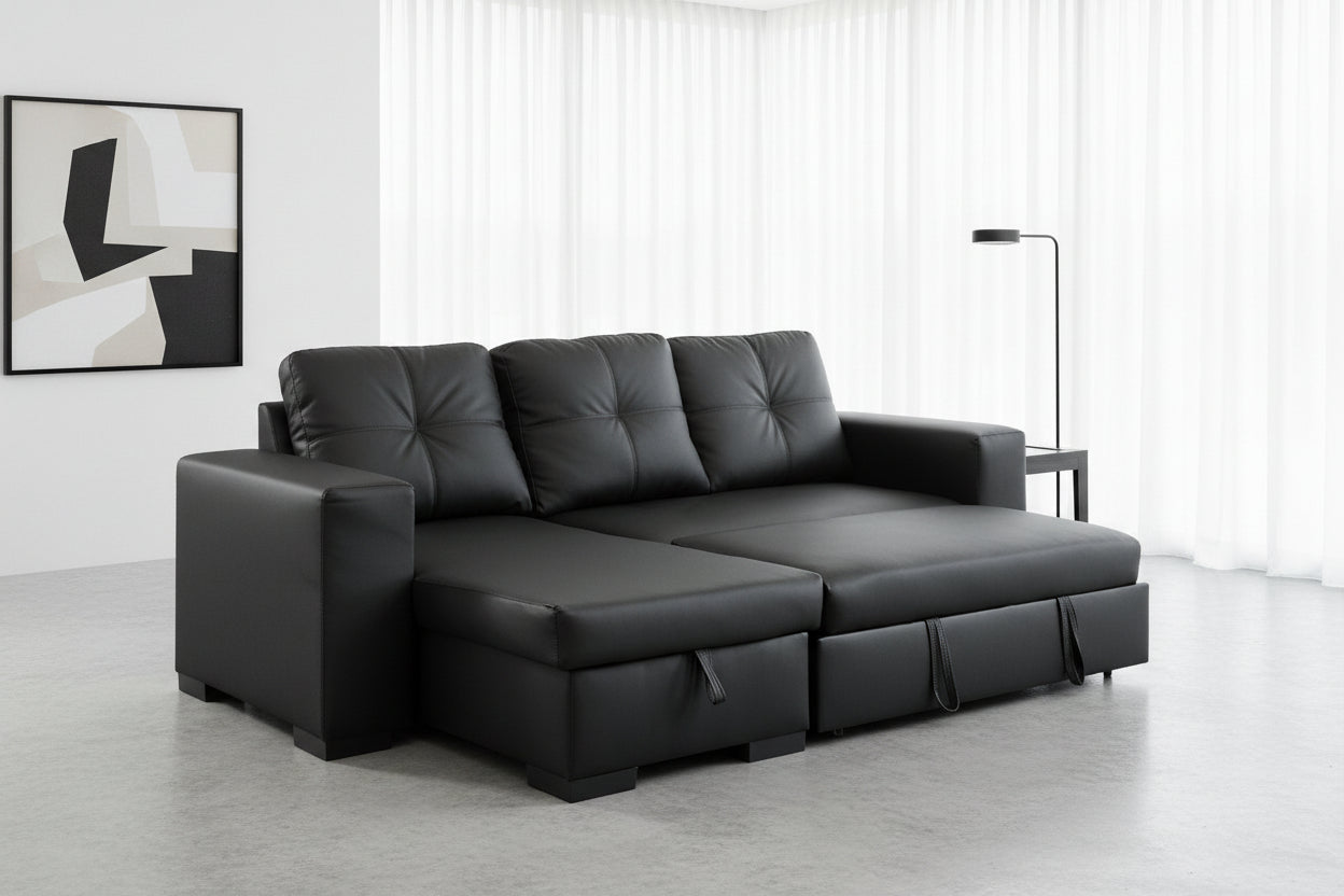 IF-9032 Reversible Chaise Sofa Bed