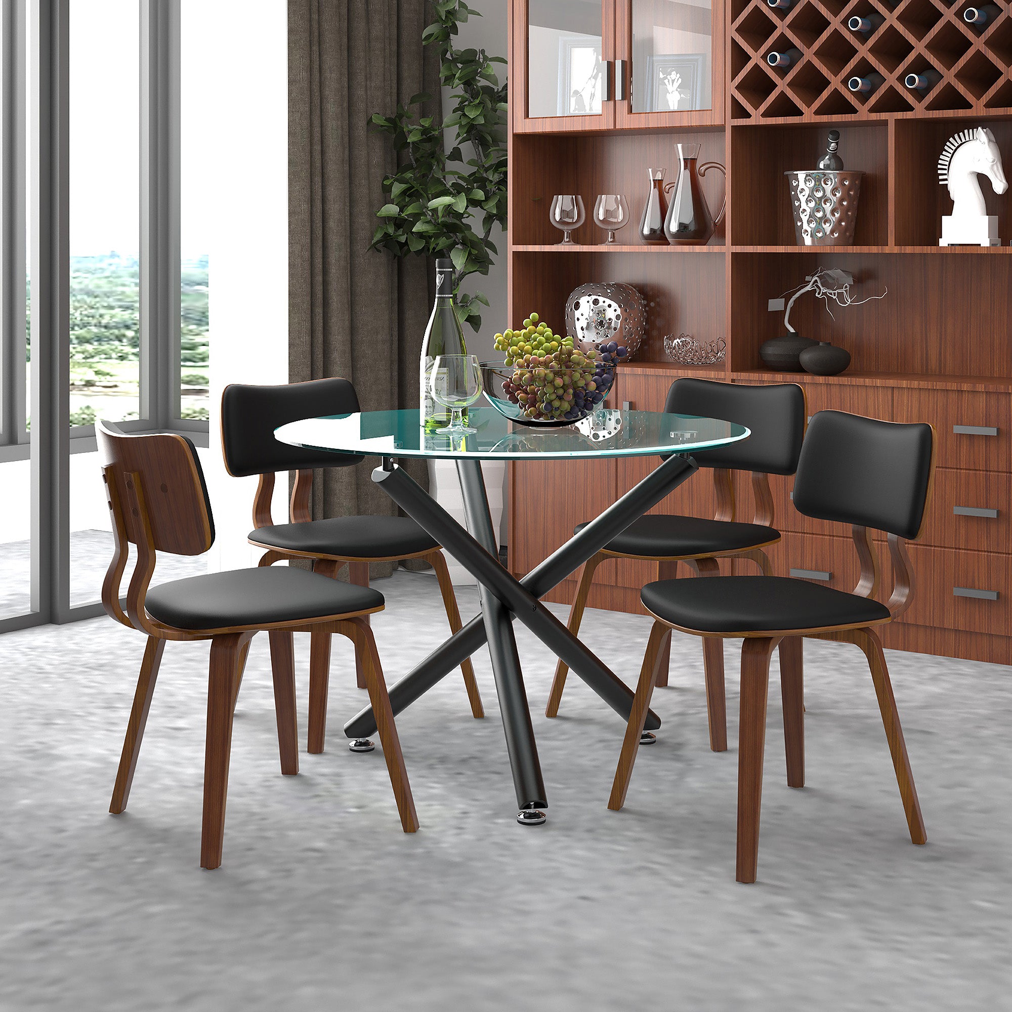 Suzette Zuni Pubk-5Pc Dining Set