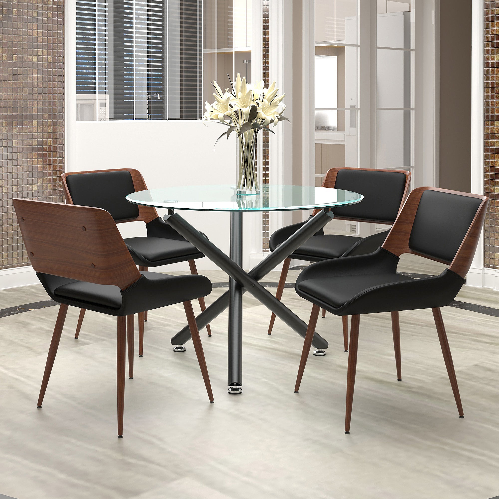 Suzette Hudson Pubk-5Pc Dining Set
